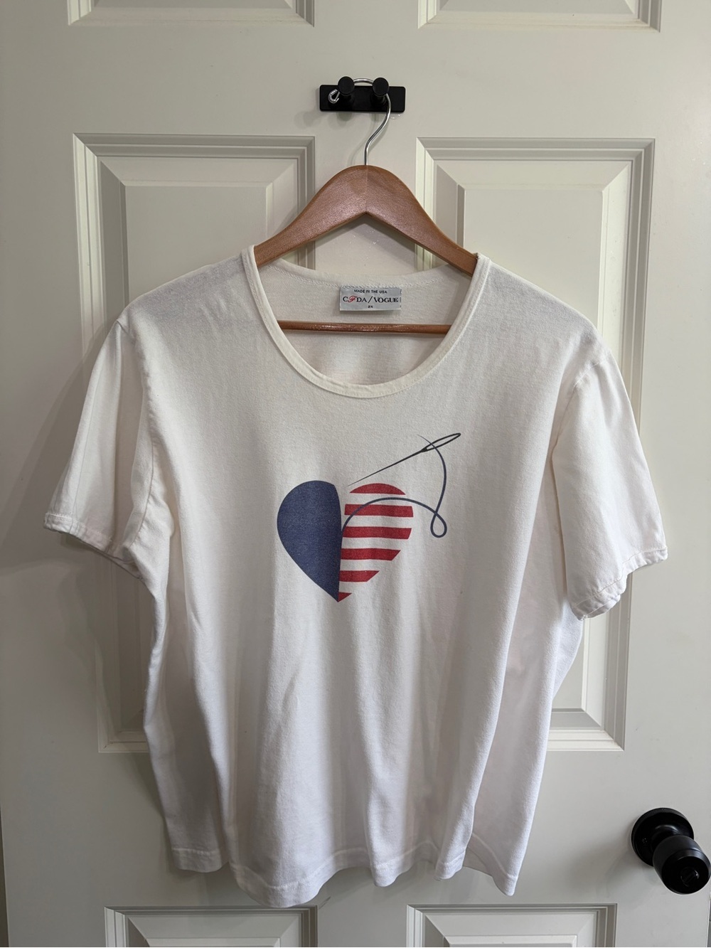Vintage 2001 CFDA/VOGUE women’s Fashion for America tee size 2XL. Collectible - Picture 3 of 14